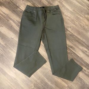 Army green pants